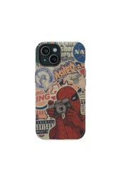Xiaomi Mi Note 10 Lite Uyumlu Silikon Kılıf -  Marvel Kolaj - 1