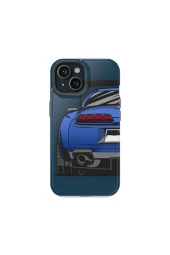iPhone X Uyumlu Silikon Kılıf - TOYOTA SUPRA - 1
