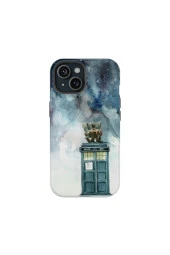 iPhone 12 Pro Uyumlu Silikon Kılıf - POLICE BOX 1 - 1