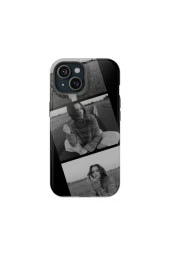 Kişiye Özel iPhone XR Uyumlu Silikon Kılıf - Kolaj 21 - 1