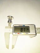 RC Servo Motor Kaplin, 3D Vidalı Mil Tutucu, Alüminyum Bağlantı Aparatı 8mm - 4