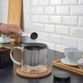 IKEA Rıklıg 1,5 Lt Demlik Çaydanlık Isıya Dayanıklı Cam - 4