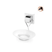 Tekno Tel EF-266 Yapışkanlı Sabunluk Krom - 1