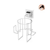 Tekno Tel EF-262 Yapışkanlı Saç Kurutma Makinası Aparatı Krom - 1