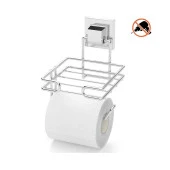 Tekno Tel EF-275 Yapışkanlı Yedekli Tuvalet Wc Kağıtlık Krom - 1
