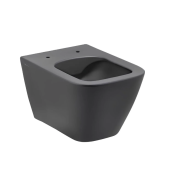 Seramiksan Saturn Rimout Mat Antrasit Asma Klozet A141301K,Seramiksan Saturn Rimout Mat Antrasit Kapak - 3