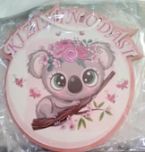 AHŞAP KAPI SÜSÜ KIZIMIN ODASI thumbnail 2