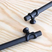 Arsin Siyah Metal Kulp 224 mm-22.4 cm Mobilya Çekmece Dolabı Dolap Mutfak Kapak Kulpları Kulbu Kulpu - 2