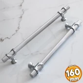 Arsin Krom Metal Kulp 160 mm-16 cm Mobilya Çekmece Mutfak Dolap Dolabı Kapak Kulpları Kulbu Kulpu - 1