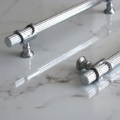 Arsin Krom Metal Kulp 224 mm-22.4 cm Mobilya Mutfak Çekmece Dolap Dolabı Kapak Kulpları Kulbu Kulpu - 8