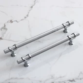 Arsin Krom Metal Kulp 224 mm-22.4 cm Mobilya Mutfak Çekmece Dolap Dolabı Kapak Kulpları Kulbu Kulpu - 2