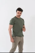 Combat Tactical Outdoor Tişört Günlük Sıfır Yaka Sporcu Erkek Tişörtü T-Shirf -  807 SJY thumbnail 3