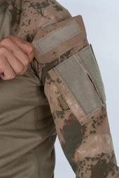 Combat Tactical Outdoor Jandarma Gömlek Uzun Kol Kamuflaj Gömlek - 401 - 7