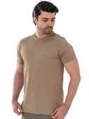 Combat Tactical Outdoor Tişört Günlük Sıfır Yaka Sporcu Erkek Tişörtü T-Shirf -  807 SJY - 1