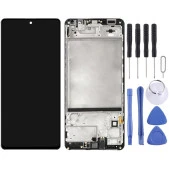 Cbtx Samsung Galaxy M51 Sm-m515 Sayısallaştırıcı Uyumlu Lcd Ekran Çerçeveli Tam Montaj - 2