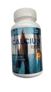 Vita World Calcium 1000 Mg 120 TB 8683649372152 - 2
