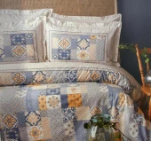 Apricitas Home Nevresim Takımı  Maude İndigo T.K - 1