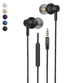 LinkTech H71 Ekstra Bass 3.5mm Kulak İçi Kablolu Kulaklık - 1