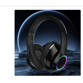QASUL Bluetooth 5.3  Dahili Mikrofonlu HiFi Gürültü Önleyici Kulaklık, Katlanabilir Hafif Kablosuz - 2