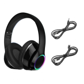 QASUL Bluetooth 5.3  Dahili Mikrofonlu HiFi Gürültü Önleyici Kulaklık, Katlanabilir Hafif Kablosuz - 8