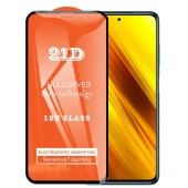 POCO X3 NFC Ekran Koruyucu 21D Kırılmaz Cam 9018000000780 - 1