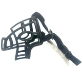 Nunbell Köpek Plastik Ağızlık Slikon Siyah XXL thumbnail 2