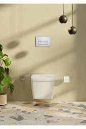 Vitra Metropole 7672B003-0559 Rim-Ex Asma Klozet, Vitra Metropole Soft Klozet Kapağı 90-003-009 thumbnail 4