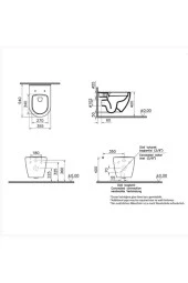 Vitra S60 Smooth Flush Asma Klozet 7510L003-0090, Vitra Unıversal 2 Soft Klozet Kapağı 121-003-909 - 2