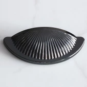 Yelken Midye Tas Çanak 64 mm Düğme Füme Mobilya Mutfak Dolabı Çekmece Dolap Kulpları Kulpu Kulb thumbnail 5