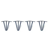 Metal Firkete Demir Masa Sehpa Ayağı 30 Cm - 1