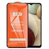 Samsung A12 Ekran Koruyucu 21D Tam Kaplayan Kavisli - 1