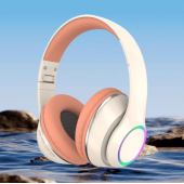 QASUL P102 Kulak Üstü RGB Işıklı Gürültü Engelleme Sürükleyici 5.3 Bluetooth uyumlu Müzik Deneyimi - 2