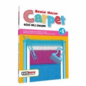 Kumtoys Benim Halım Carpet Mini Halı Kilim Dokuma Tezgahı Kutulu - 1