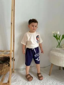 ERKEK ÇOCUK LOONEY TUNES LİON BLUEY DESENLİ PAMUK ŞORTLU TAKIM thumbnail 1