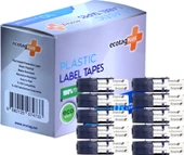 Dymo Letratag Etiket Yazıcı ve Ecotag Muadil Plastik Yedek Şerit Etiket 10'lu (ŞEFFAF) - 2