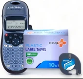 Dymo Letratag Etiket Yazıcı ve Ecotag Muadil Plastik Yedek Şerit Etiket 10'lu (MAVİ) thumbnail 4