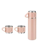 Kamp Termosu - Termos Seti  - 500 ML - 3 Adet Bardak - 6