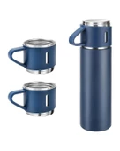 Kamp Termosu - Termos Seti  - 500 ML - 3 Adet Bardak - 3