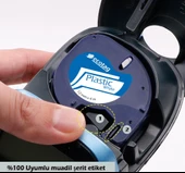 Dymo Letratag Etiket Yazıcı ve Ecotag Muadil Plastik Yedek Şerit Etiket 10 Lu Paket (BEYAZ) - 3