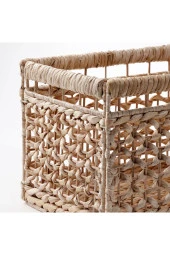 TÄTING Su Sümbülü Rattandan Yapılmış Sepet 35x25x25 cm El Yapımı thumbnail 3
