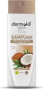 Dermokil Vegan Hindistan Cevizi Özlü Şampuan 400 ml 6'lı Set thumbnail 2