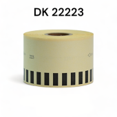 EcotagPlus Brother DK 22223  Etiket 50 mm x 30,48 m -Sürekli - 6 Adet + Tutucu - 2