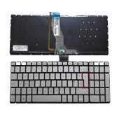 Hp 15-AB102NT, 15-AB103NT Klavye (Silver - TR) ışıklı - B.Enter thumbnail 2