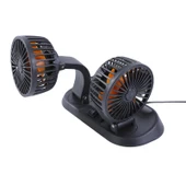 Çift Başlıklı Space 5 İnç Araç Fanı 24V / HAFA30 thumbnail 5