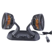 Çift Başlıklı Space 5 İnç Araç Fanı 24V / HAFA30 thumbnail 4