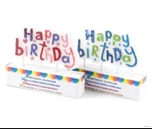 YAŞ GÜNÜ PASTA MUMU PEMBE - 2