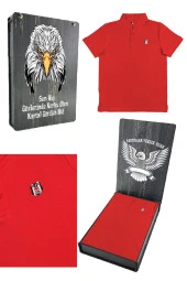 Beşiktaş Orijinal Polo Yaka Çocuk T-shirt Hediyelik Ahşap Kutulu - 7