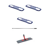 Orlon Nemli Palet Tablet Toz Toplama Statik Mop Takımı Seti - 40 Cm. 3 Moplu 1 Takım thumbnail 1