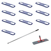 Orlon Nemli Palet Tablet Toz Toplama Statik Mop Takımı Seti - 40 Cm. 10 Moplu 1 Takım thumbnail 1