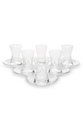 Lav derin çay bardağı seti takımı çay tabağı + çay bardağı 12 parça çay seti thumbnail 4